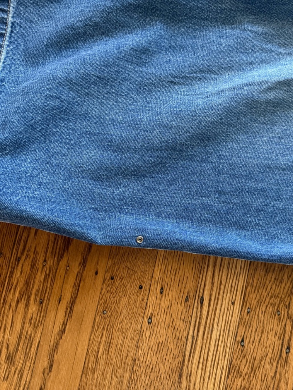 Tibi Spring Denim Triple Pleat NWOT 26S - Picture 5 of 6